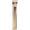 Ekena Millwork Imperial Block Rough Sawn Bracket w/ Offset Brace, Douglas Fir, 4"W x 18"D x 26"H BKT0402X18X26IMP05RDF - alternate 3